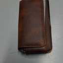 Premium Leather Phone Holster for iPhone 13 Mini,12 Mini,SE 2022,8,7,6,5,Holster Pouch Case with Clip for Galaxy S6/5,Brown