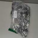 Overlay Cabinet Hinges 1/2 Inch 50 Pack (25 Pairs) Face Mount (Matte Black, Screws Included)