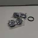 WJSKDQ 4PCS Flush Pull Latch 1.5" Handle Lift Slam Latch for Boat Deck Door Locker Cabinet Hardware Marine Hatch Latch Black