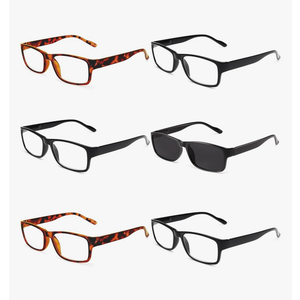 Gaoye Professional Reading Glasses for All Day - Computer Readers with Blue Light Protection - Value Pack