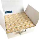 HimaPro 144 White Prewound Bobbins for Embroidery Machines Size L (SA155) Cardboard Sided Good for Brother, Babylock, Janome, Bernina, Husqvarna, Pfaff Embroidery Machines Etc (White) - 60 Weight