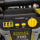 Stanley J7CS 700 Peak Amp Automotive Jump Starter, Portable Power  Triple 15W USB Ports, 120 PSI Air Compressor