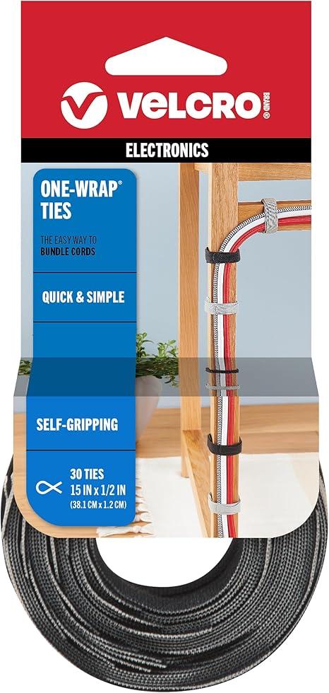 One Wrap Ties 8in 3 psc