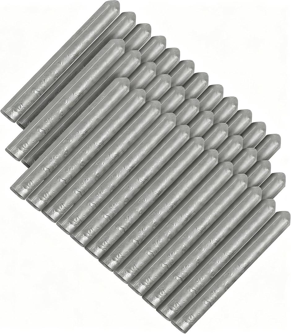 Tandefio 36 Pcs Low Temperature Universal Welding Rod Sticks Metal Melt Low Melt Solder Pipe Tools Electrode Aluminum Rod for Stainless Steel Iron, Beginner and Pro