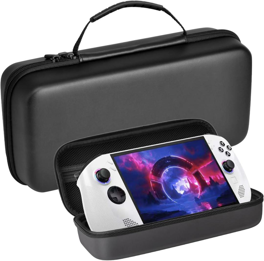 Case for Lenovo Legion Go S(2025),Travel Carrying Bag Cover for Lenovo Legion Go S 8ARP1 Handheld Gaming,Hard Case with Stand Mode & Mesh Pocket for Legion Go S Accessories(Black)