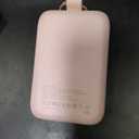 RORRY Portable Charger, 10000mAh PD 20W Fast Charging Portable Charger Power Bank with Built in Cables, Travel Battery Pack for iPhone and Apple Watch Ultra/11/10/9/8/7/6/5, Pink