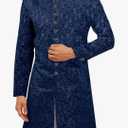Runcati Mens Kurta Sherwani Coats Kaftan Indian Ethnic Royal Suits Mandarin Collar Wedding Festive Party Blazer