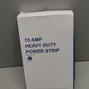 HEZI 8 Outlet Heavy Duty Power Strip, 15Amp Metal Mountable Surge Protector (2700J), Industrial Wall Mount Power Strip for Home, Office, Garage & Workshop, 6FT 14AWG Extension Cord