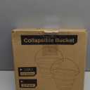 2-Pack Collapsible Buckets - 2.6 Gallon (10L) Large Capacity, Essential for RV, Garden Cleaning, Car Washing, Camping, Fishing, Multi-Purpose Durable Portable Buckets, Easy Storage, Use Anywhere