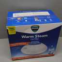 Vicks Warm Steam Vaporizer & Humidifier 1.5 Gallon Tank for Small and Medium Rooms, Night Light, Works with VapoPads and VapoSteam