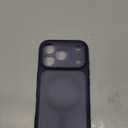 TOCOL for iPhone 17 Pro Case, Full Camera Protection, Built-in Magnetic Ring, Compatible with Magsafe Charger, Translucent Matte Phone Case for 17 Pro 6.3 inch (Dark Blue)