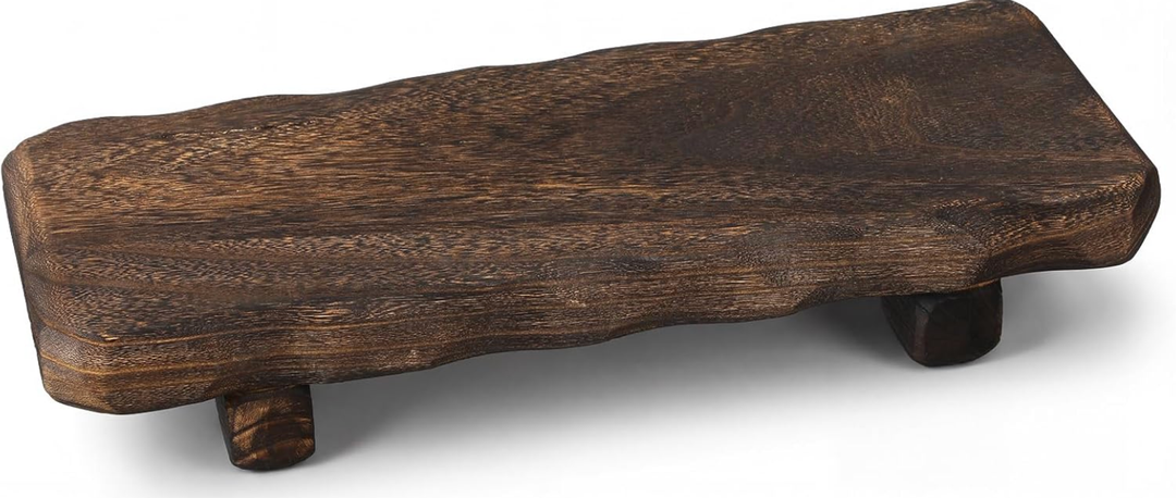 Briwooody Wood Riser Pedestal Stand for Kitchen Counter, 22 x 9 Inch