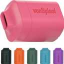 Personal Air Filter To Trap Smoke & Odor - Easy To Use & Long Lasting Replacement Smoke Filter up to 500+ uses I Eliminate Smell For Your Buddy and You with Smoke Catcher I Sploof Vaporizer (Pink Case + 1 Recyclable Filter)