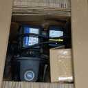 Acquaer Shallow/Deep Well Jet Pump, Cast Iron Convertible Pump with Ejector Kit, Well Depth Up to 25ft or 90ft, 115V/230V Dual Voltage, Automatic Pressure Switch,1/2HP