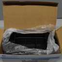 EasyPAG Mesh Pen Holder Desk Organizer with Drawer Stationery Supplies Organizer for Dorm School 9 Compartments Workspace Desk Accessories Organization for Office, Black