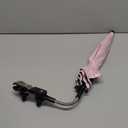 Baby Pram Umbrella with Adjustable Universal Clamp,Children Buggy Sun-Proof Parasol with Clip On UPF 50+ Great for Pushchair,Strollers (Pink)