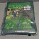 Leaf Collector Leaf Scoop, Foldable Yard Waste Bag, Extra Large Lawn Bags Leaf Bags, Heavy Leaf Pick Up Tools Leaf Loader, Reusable Yard Garden Bags for Leaves Lawn Trash (200L) (1 Count (Pack of 1))