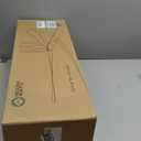 Roomratv Black Ceiling Fans with Dimmable Led Lights, 52 Inch Flush Mount Ceiling Fan Remote Control, Quiet DC Reversible Motor for Summer Winter, Low Profile Modern ABS Blades Indoor Use, ETL Listed