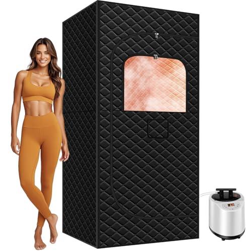 Sauna Box - Portable Sauna for Home, Portable Steam Sauna for Indoor Use, 30" x 30" x 68", Missing Parts, Only Sauna Box