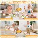 KETIEE Tummy Time Baby Toys 6-12 Months: Musical Dancing Duck Family for Babies, Little Ducks Crawling Toy Set, Interactive Duck Infant Toys for 1-2rd Boys Girls Birthday
