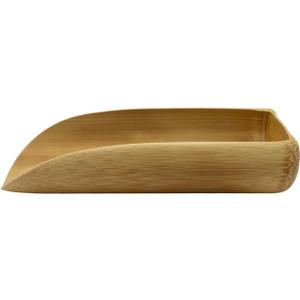 Natural Handmade Bamboo Tea Scoop - 1Pc Tea Spoon for Ceremonial Use, Perfect for Home, Teahouse, Office - Versatile for Loose Tea, Coffee, Spices, Condiments, Pet Food (Closed-Ended)