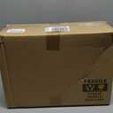 2 Pack 1 Gallon thickened Square Glass Pitcher with Lid, Classic Stripes Water Pitchers for Fridge, Borosilicate Glass Carafe for Hot/Cold Brew Drink, Extra Large Jug with Handle for Iced Tea, Coffee