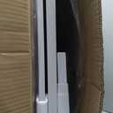 Extra Wide Baby Gate with Door 62-70 Inch Pressure Mounted, Auto Close Child Baby Gates for Doorways No Drill, Walk Through Dog Gate Indoor for The House, White