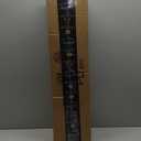 OLANLY Half Circle Door Mat Indoor Outdoor Entrance Welcome, Waterproof All-Season, All-Weather Doormat, Sturdy Natural Rubber, Low Profile, Easy Clean Patio Porch Entryway Mat, 36x24, Grey