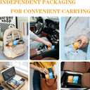 20 Pcs Disposable Waterproof Shoe Covers for Rain, Non-Slip Plastic Shoe Covers for Women Men Youth, Clear Boot Covers with Individually Wrapped for Disney Travel Indoor Outside