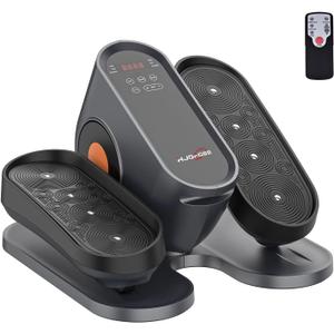 Under Desk Elliptical Machine, Electric Ellipse Leg Exerciser as Seen on Tv for Seniors with 12 Adjustable, Portable Quiet Elliptical Machine, Seated Pedal Exerciser with Remote Control (Gray) Under Desk Elliptical Machine, Electric Ellipse Leg Exerciser as Seen on Tv for Seniors with 12 Adjustable, Portable Quiet Elliptical Machine, Seated Pedal Exerciser with Remote Control (Gray)