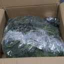 Cedar Christmas Garland with Lights for Mantle - 2 Pack Decorations 9ft Realistic Lighted Faux Pine Garlands for Xmas Home Decoration Indoor Stairs Railing Fireplace Outdoor Prelit Garland Door Decor