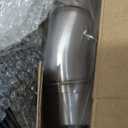 Motorcycle Muffler Mid Pipe, Muffler Adapter Connect Pipe Compatible with Kawasaki Ninja 400 Z400 2018 2019 2020 2021 2022 2023 Ninja 500 2024