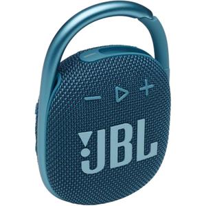 JBL Clip 4 - Portable Mini Bluetooth Speaker, big audio and punchy bass, integrated carabiner, IP67 waterproof and dustproof, 10 hours of playtime, speaker for home, outdoor and travel (Blue)