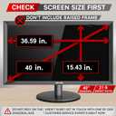 40 Inch Privacy Screen Filter for 21:9 Curved Ultrawide Monitor | Privacy Shield | Anti Glare | Anti-Blue Light | Eye Protection | Anti Spy | Computer Security Private Filter Protector