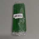 SUPERFINDINGS 100PCS Green Tubing Roll Flower Tubes 8.26inch~8.46inch Length Flower Bouquets Artificial Accessories Afloral Stems Simulation Lotus Stem for Bundling Artificial Flower Making