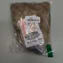 SEVENCOLORS Medium Length Blonde Curly Wigs for White Women Short Layered Wavy Bob Wigs Synthetic Hair Blond Wigs for Daily Party Cosplay