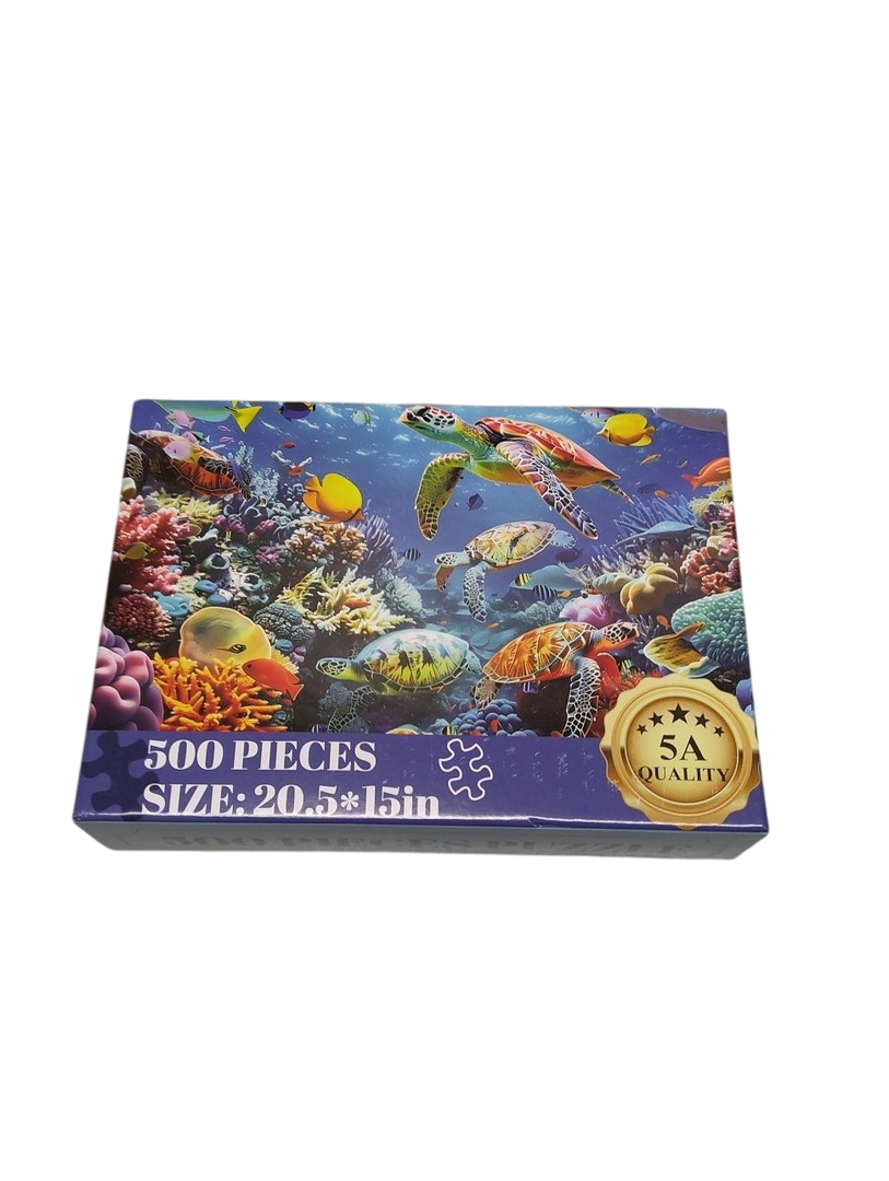 500 Piece Jigsaw Coral Puzzle