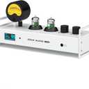 Douk Audio Tube Preamp DAC: Bluetooth 5.1 LDAC Headphone Amp w/VU Meter USB Coax Optical Input for Amplifiers, Home HiFi Systems (P1 Plus)