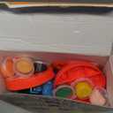 Crelloci 3 in 1 Color Dough Kitchen Creations Set, Ice Cream Spaghetti Burger Maker Machine, Art Crafts Food Modeling Toys, Accessories Tools Kit for Boys Girls Kids Toddlers Ages 3+ (12 Colors Dough)