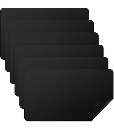 Yexiya 8 Pcs Card Game Mats 14 x 24 Inch Sublimation Blanks Playmat for Trading Board Game Smooth Rubber Playing Mat for Games, Mouse Pad