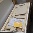 6 in 1 Toddler Tower with Removable Ladder, Foldable Wooden Kitchen Step Stool for Kids, Adjustable Children Helper Tower for Baby, Standing Tower with Safety Equipment and Black Board