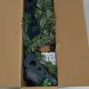 Joiedomi 24 Inch/2FT Pre Lit Tabletop Mini Christmas Tree Decorations with Warm LED Lights, Gift Box and Christmas with Ball Hanging Ornaments for Indoor Xmas Holiday Season Best DIY Decorations