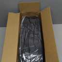 CozyLux Queen Comforter Set Black, 3 Pieces Solid Queen Comforter Breathable Quilted Style Bedding Sets, Luxury Soft Microfiber Down Alternative Comforter for All Season (1 Comforter & 2 Pillowcases)