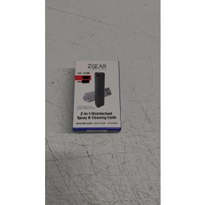 ZGEAR 2-IN-1 DISINFECTANT spray & Spray & Cleaning Cloth