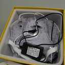 Red Light Therapy Mask for Face, 7 Custom Modes with 850nm Infrared & 630nm Red Light, Portable LED Face Mask Light Therapy with Timer for Home Use, White