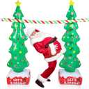 Seenelling Christmas Tree Inflatable Limbo Game 60 Inch Inflatable Christmas Tree Decoration Fun Limbo Stick for Xmas Holiday Winter Indoor Outdoor Picnic Yard Lawn Party Supplies