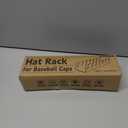 Hat Stand for Baseball Caps, 2 Pack No Install Acrylic Hat Organizer for 14 Baseball Caps Storage Organizer, Hat Racks Hat Holder Display and Organization for Closet, Bedroom, Dresser (Clear-2Pack)