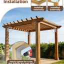 Heavy Duty L Brackets 4-Pack, 5x5x2.5 Inch 300lb Capacity Durable Steel Corner Braces, 90 Degree Angle Brackets for Wood, Shelves, Pergola, Deck, Fence, Furniture (Galvanized-4PCS)