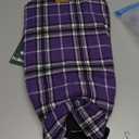 Kuoser Waterproof Dog Coat, Reversible Dog Jacket for Medium Dogs, Adjustable Durable Doggie Winter Coat Warm Puppy Cold Weather Apparel from Small to Large Breed, Purple M (Medium (Pack of 1))