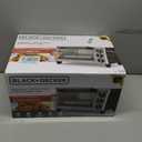 BLACK+DECKER TO1313SBD Toaster Oven, 15.47 Inch, Silver